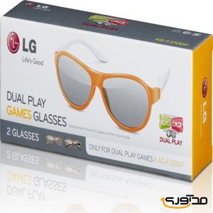 عینک سه بعدی ال جی مدل AG-F200 بسته 2 عددی